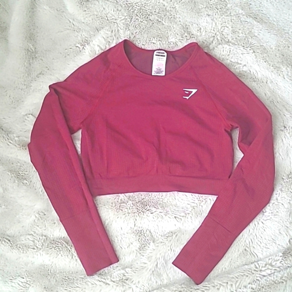 Gymshark Vital Seamless crop top Size Large